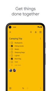 Google Keep - Notes and Lists 5.25.242.01.90 screenshot 2