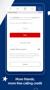 KeepCalling International 3.11.12 screenshot 8