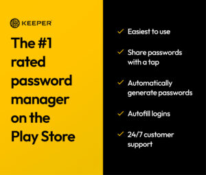 Keeper Password Manager app app 17.2.0.142301 screenshot 1