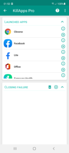 Killapps - Close Running Apps 1.55.0 screenshot 2