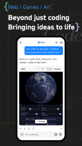 Kimi 2.3.5 screenshot 2