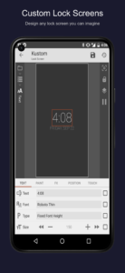 KLCK Kustom Lock Screen Maker 3.79b514613 screenshot 2