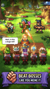 Knights of Pen and Paper 3 RPG 1.5 screenshot 1