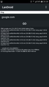 LanDroid - network tools screenshot 4