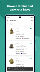 Leafly: Find Cannabis and CBD 8.10.1 screenshot 4