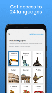 Rosetta Stone: Learn Languages 8.34.1 screenshot 3