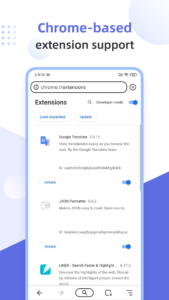 Lemur Browser - extensions 2.7.3.008 screenshot 3