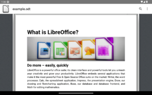 LibreOffice Viewer 25.2.4.3 screenshot 6