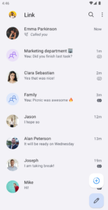 Link Messenger screenshot 5
