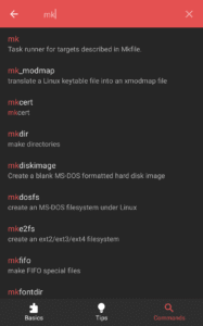 Linux Command Library 1.7.5 screenshot 4