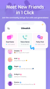 Litmatch—Make new friends 7.23.0 screenshot 1