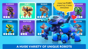 Little Big Robots. Mech Battle 2.0.5 screenshot 2