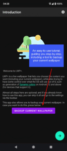 LWP+ - Live Wallpaper Plus 3.3 screenshot 1