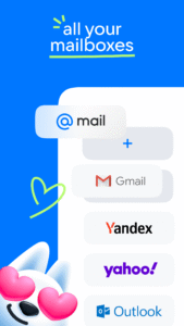 Mail: Email, Cloud, Calendar 15.39.0.116236 screenshot 1