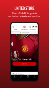 Manchester United Official App screenshot 2