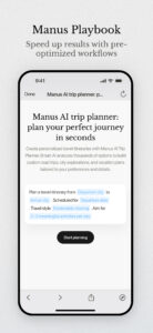 Manus AI 1.12.6 screenshot 4