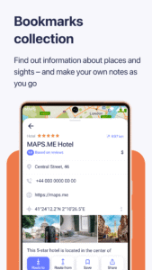 MAPS.ME: Offline maps GPS Nav v15.9.71735-googleRelease (120-640dpi) (Android v16.9.71848-googleRelease screenshot 3