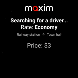 maxim — order a taxi & food (Wear OS) 3.16.8a screenshot 9