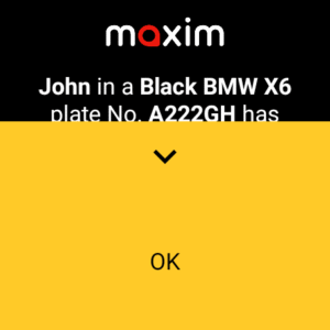maxim — order a taxi & food (Wear OS) 3.16.8a screenshot 10