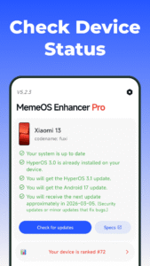 MemeOS Enhancer: for HyperOS 3.0.1 screenshot 1