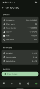 Meshtastic 2.6.24 screenshot 3