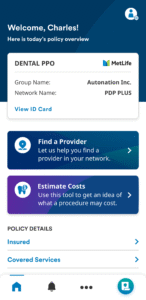 MetLife US App 3.0.48 screenshot 2