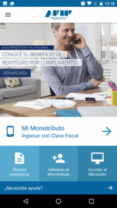 Mi Monotributo 2.1.4 screenshot 1