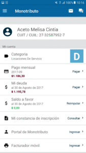 Mi Monotributo 2.1.4 screenshot 2