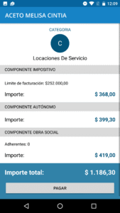Mi Monotributo 2.1.4 screenshot 4