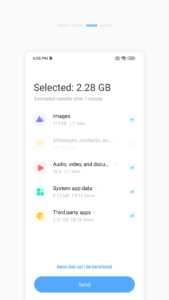 Mi Mover 4.5.1.6 screenshot 3