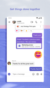Microsoft Teams 1416/1.0.0.2024143204 (120-640dpi) (Android 11+) 1416/1.0.0.2025122102 screenshot 7