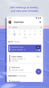 Microsoft Teams 1416/1.0.0.2024143204 (120-640dpi) (Android 11+) 1416/1.0.0.2025112002 screenshot 8