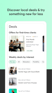 Mindbody: Fitness & Wellness 7.93.0 screenshot 3
