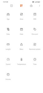 Mi Calculator 15.3.15 screenshot 2