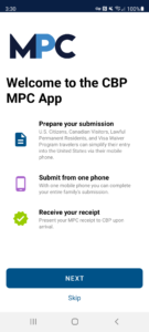 Mobile Passport Control 3.1.0 screenshot 1