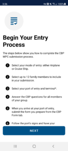 Mobile Passport Control 3.1.0 screenshot 3