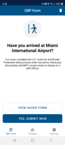 Mobile Passport Control 3.1.0 screenshot 8