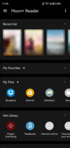 Moon+ Reader screenshot 7