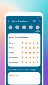 Moto Feedback 6.00.0129 screenshot 2