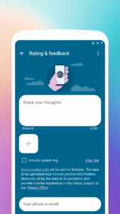 Moto Feedback 6.00.0129 screenshot 3