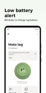 Moto Tag 01.00.073.10-Release screenshot 4
