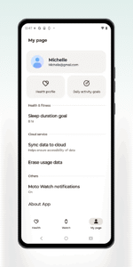 Moto Watch 1.0.0.259 screenshot 4