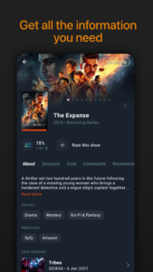 Moviebase: TV & Movie Tracker 5.3.17 screenshot 3