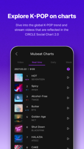 Mubeat for kpop Lovers 02.29.07 screenshot 5