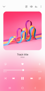 Samsung Music 16.2.40.5 screenshot 1