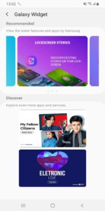 My Galaxy Widget 4.0.00.9 screenshot 4