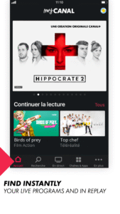 CANAL+, Live and catch-up TV 5.51.1 screenshot 1