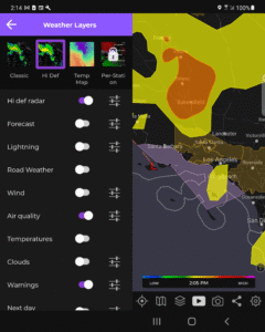 MyRadar Weather Radar (Wear OS) 8.61.1 screenshot 10