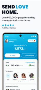 NALA Send Money Globally 1.1.292 screenshot 1