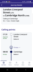 National Rail screenshot 3